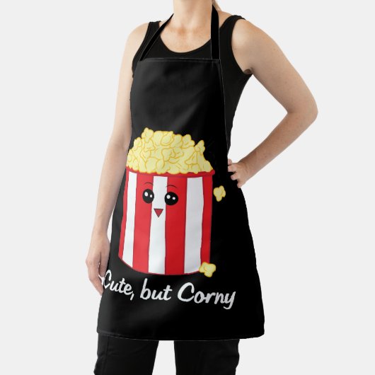 Popcorn Cartoon Cute but Corny Schort (Insitu)