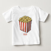 Popcorn cartoon illustratie (Voorkant)