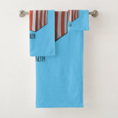 Popcorn cartoon illustratie bad handdoek (Insitu)