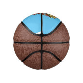 Popcorn cartoon illustratie basketbal (Rechts)