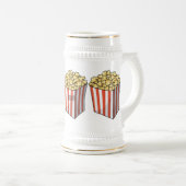 Popcorn cartoon illustratie bierpul (Voorkant rechts)