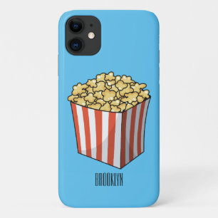 Popcorn cartoon illustratie Case-Mate iPhone case
