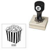 Popcorn cartoon illustratie rubberstempel (Gestempeld)