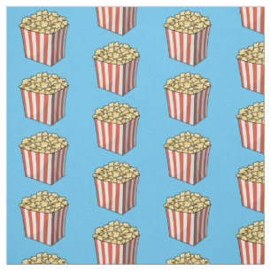 Popcorn cartoon illustratie stof