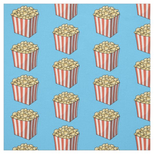 Popcorn cartoon illustratie stof (Swatch)
