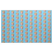 Popcorn cartoon illustratie stof (Fat Quarter)