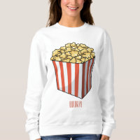 Popcorn cartoon illustratie