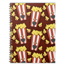 Popcorn Cartoon Verse Geïllustreerd Patroon Kunst