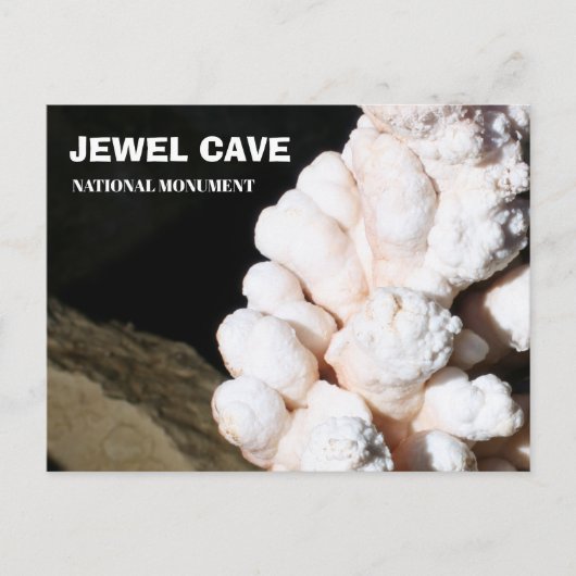 Popcorn Cave Formation, Jewel Cave, South Dakota Briefkaart (Voorkant)