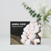 Popcorn Cave Formation, Jewel Cave, South Dakota Briefkaart (Staand voorkant)