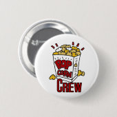 Popcorn Crew Ronde Button 5,7 Cm (Voorkant /achterkant)