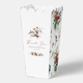Popcorn Delight: Een Kerstmirakel Bedankdoosjes (Voorkant)