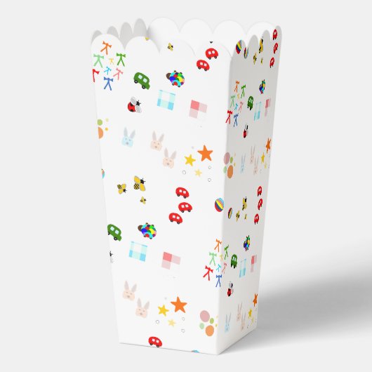 Popcorn Doos Bedankdoosjes (Achterkant)