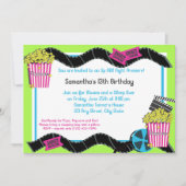 Popcorn en een film kaart (Voorkant)