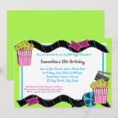 Popcorn en een film kaart (Voorkant / Achterkant)