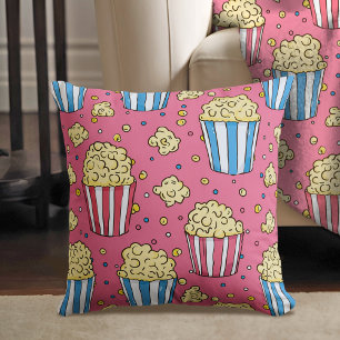 Popcorn en film nachtmagie kussen