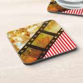 Popcorn en film reel film onderzetter (Linkerzijde)