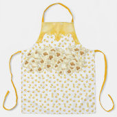 Popcorn en gesmolten boter schort (Voorkant)