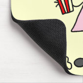 Popcorn- en katoenoverhemden en -Snoepjes Muismat (Hoek)