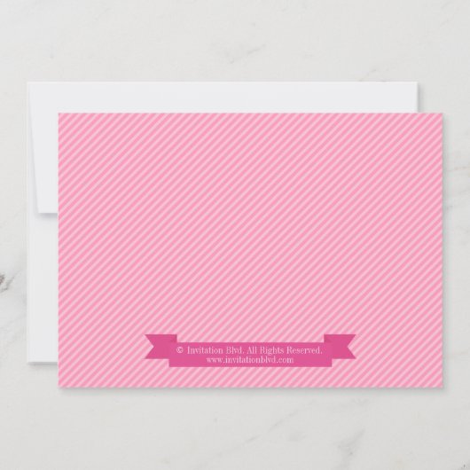 Popcorn- en pyjama-slaappartij kaart (Achterkant)