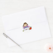 Popcorn en pyjama Sticker (Envelop)