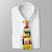 Popcorn en Snoep appels Stropdas (Gebonden)
