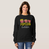 Popcorn Evolution Pop Corn Eater Graphic Trui (Voorkant volledig)