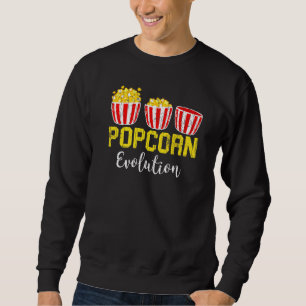 Popcorn Evolution Pop Corn Eater Graphic Trui