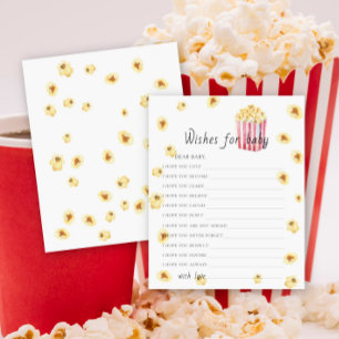 Popcorn - Feestspel   Wensen voor baby spel