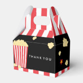 Popcorn Film Bucket Verjaardagsfeestje Favorietend Bedankdoosjes (Voorkant Zijde)