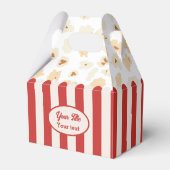 Popcorn Film Party Verjaardagsfeest Thema Bedankdoosjes (Voorkant Zijde)