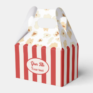 Popcorn Film Party Verjaardagsfeest Thema Bedankdoosjes