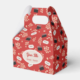 Popcorn Film Party Verjaardagsfeest Thema Bedankdoosjes