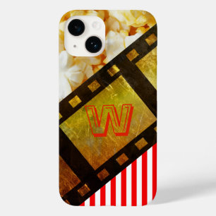 Popcorn film reel film goud zwart vermindert gestr Case-Mate iPhone 14 hoesje