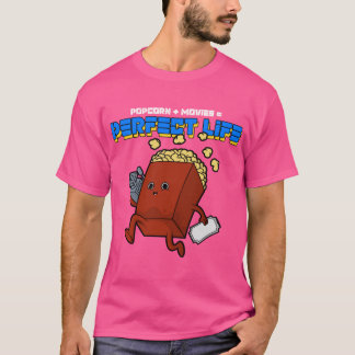 POPCORN FILMS PERFECT LEVEN meisje grappig T-shirt