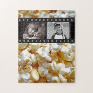 Popcorn - Filmstijl Aangepaste foto-puzzle Legpuzzel