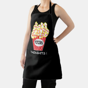 Popcorn Gedachten Positieve Mentaliteit Schort