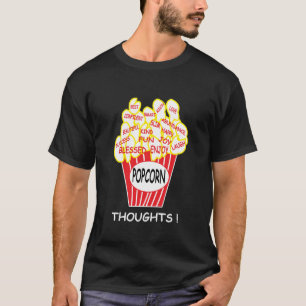 Popcorn Gedachten Positieve Mindset T-shirt
