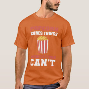 Popcorn geneest dingen Pop Corn Liefhebber Cadeau T-shirt