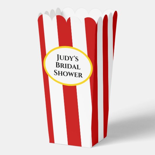 Popcorn gestileerd bedankdoosjes (Voorkant)