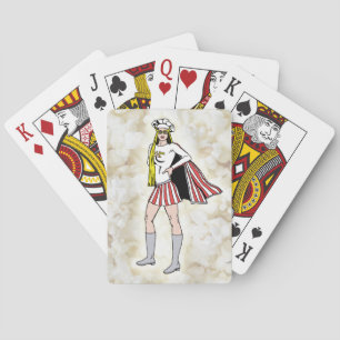 Popcorn Girl-spelkaarten Pokerkaarten