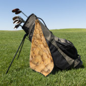Popcorn Golfhanddoek (Groen)