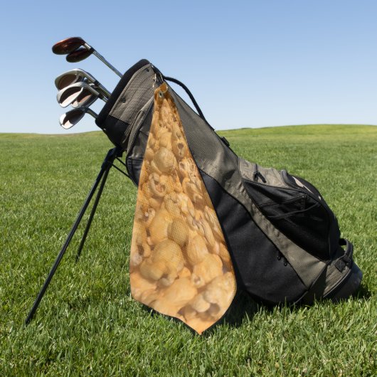 Popcorn Golfhanddoek (Groen)