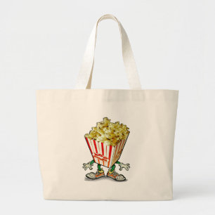 Popcorn Grote Tote Bag