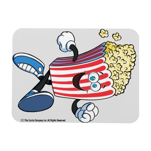 Popcorn Guy. Flexibel magneet (Horizontaal)