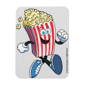 Popcorn Guy. Flexibel magneet (Verticaal)