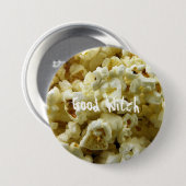 popcorn Halloween Ronde Button 7,6 Cm (Voorkant /achterkant)