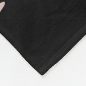 Popcorn Heart Pop Valentine Design Fleece Deken (Hoek)