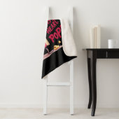 Popcorn Heart Pop Valentine Design Sherpa Deken (In situ)