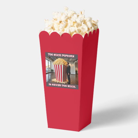 Popcorn Iedereen popcorn dozen Bedankdoosjes (Popped)
